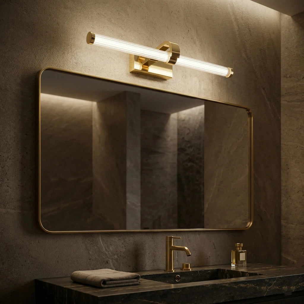 Applique Da Bagno Led APP1884-1W 60cm Gold
