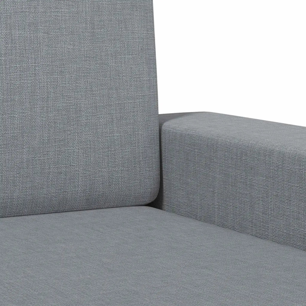 Poltrona Grigio Chiaro Tessuto 42043454
