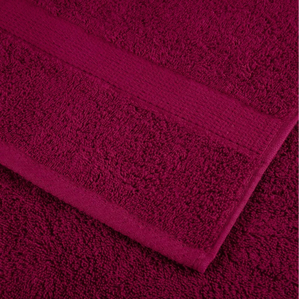 Set ASciugamani SOLUND 8 pz Bordeaux 600 gsm 137556