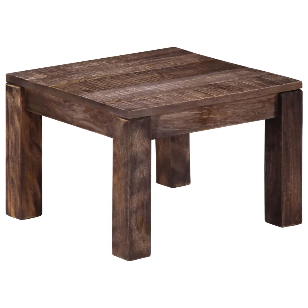 Tavolino da CaffÃ¨ 50x50x35 cm Legno Massello di Mango cod mxl 18027