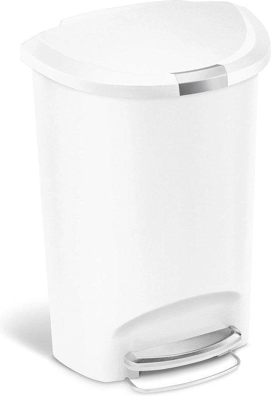 Afcopriatore 50 litri - Afcopriatore a mezzaluna in plastica per cucina