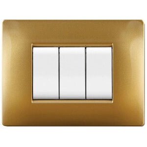 PLACCA LIFE Q LIVING PLAST SABBIA ORO   4P- 1,0 pz