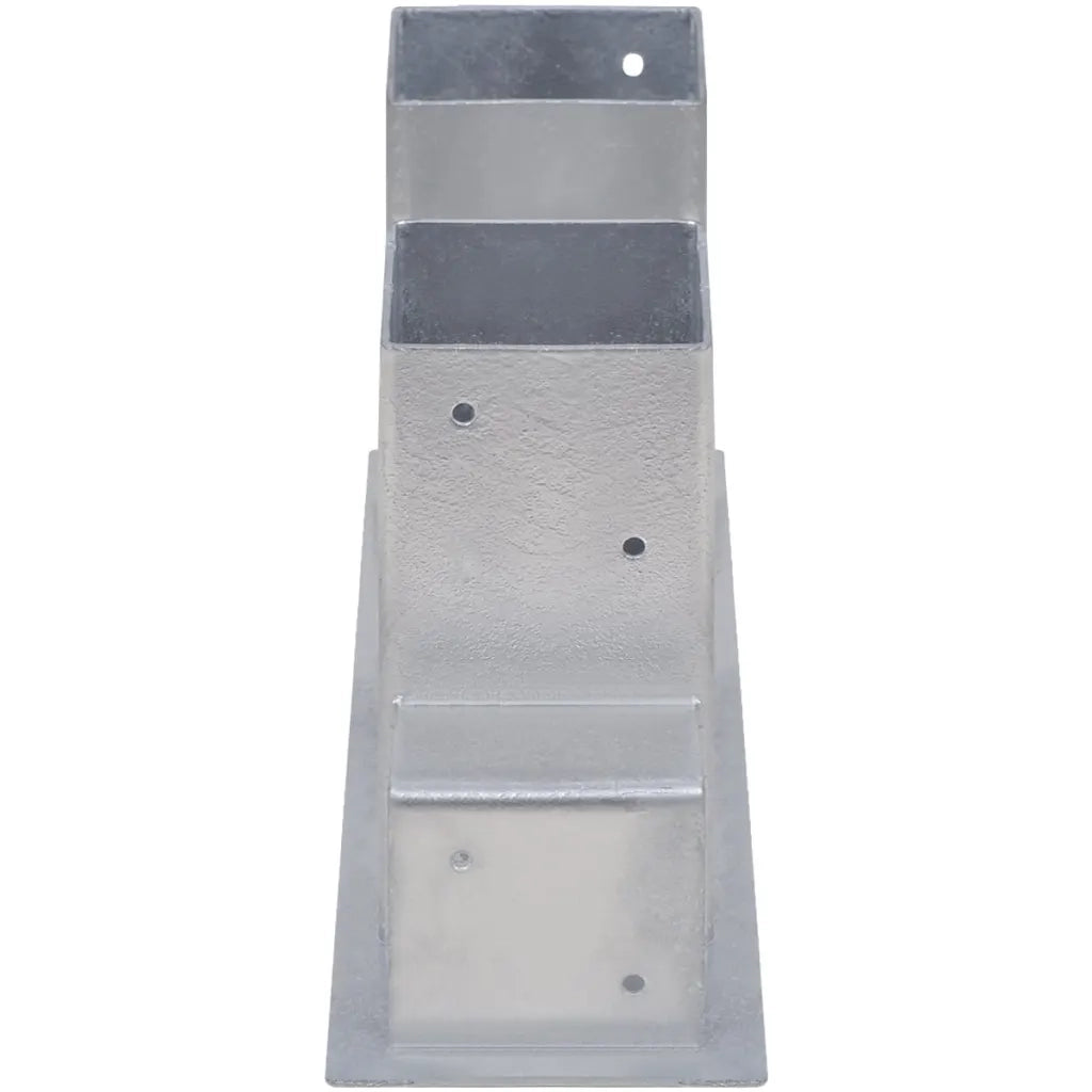 Set Supporti per Legna da Ardere 12 pz in Acciaio Argento 278715