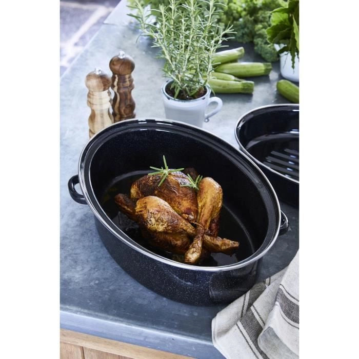 Casseruola per arrosti 42 cm con coperchio