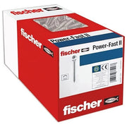 Fischer 670002 PowerFast II Vite per Truciolato 3x16 mm Testa a Svaso TX10 Acciaio Zincato 1000 pz colore Zinco