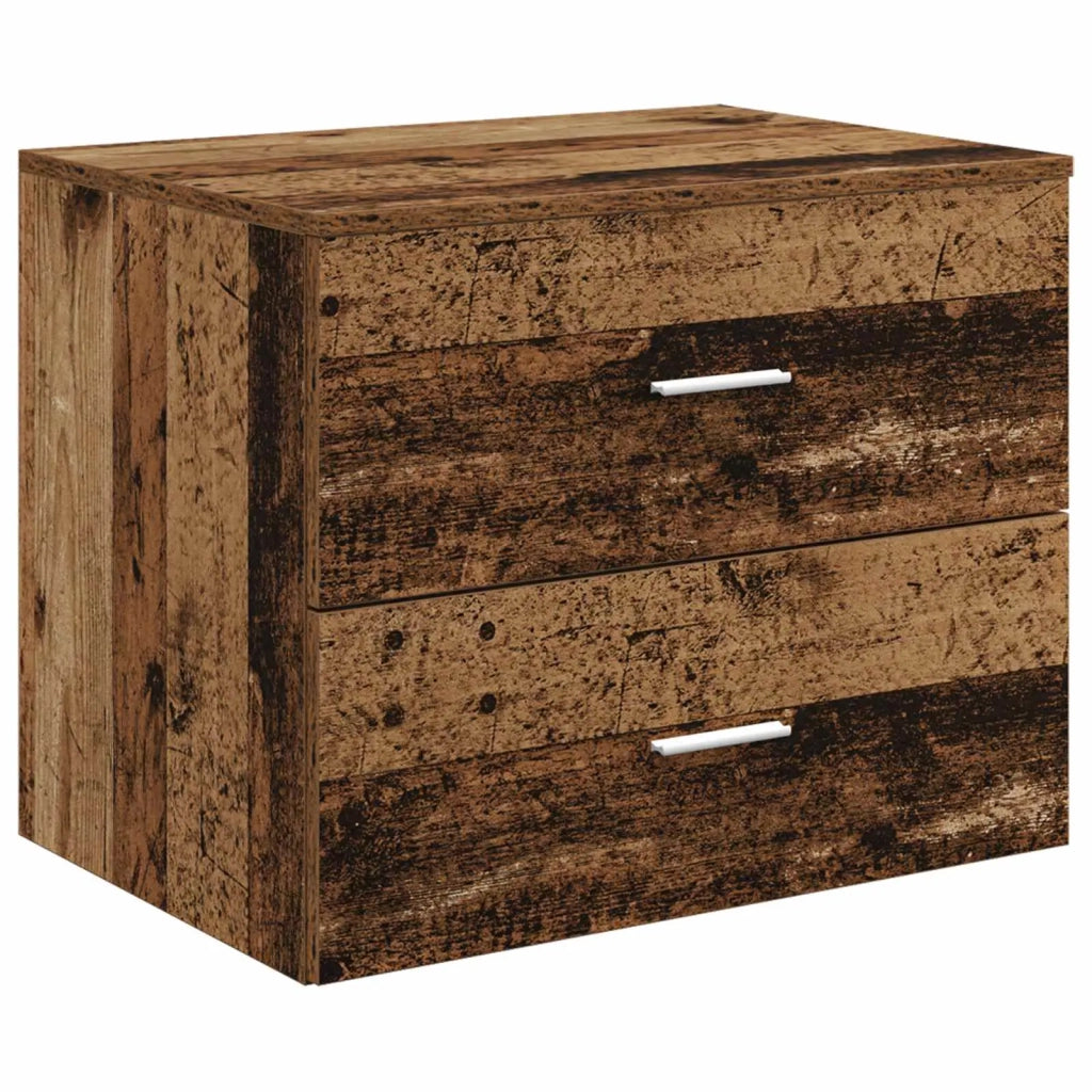 Set di mobili per il bagno 3 pz Legno antico 3405945
