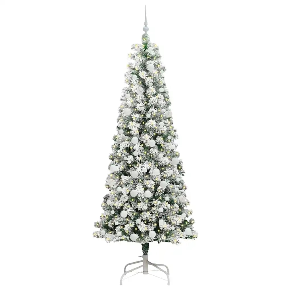 Albero di Natale Artificiale con Rami Pieghevoli 210 cm 3395607