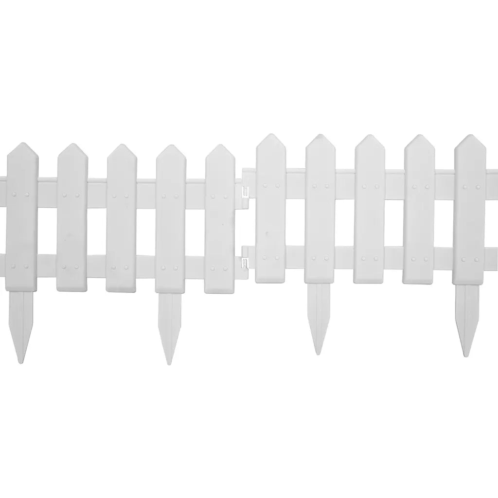 Bordi per Prato 25 pz Bianchi 10 m in PP CFW1511991