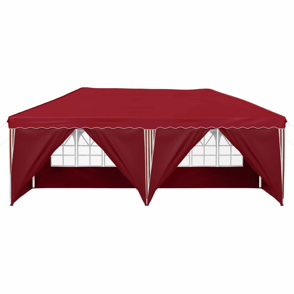 Tenda per feste a pop-up 575 x 288 x 245 cm Borgogna 42019807