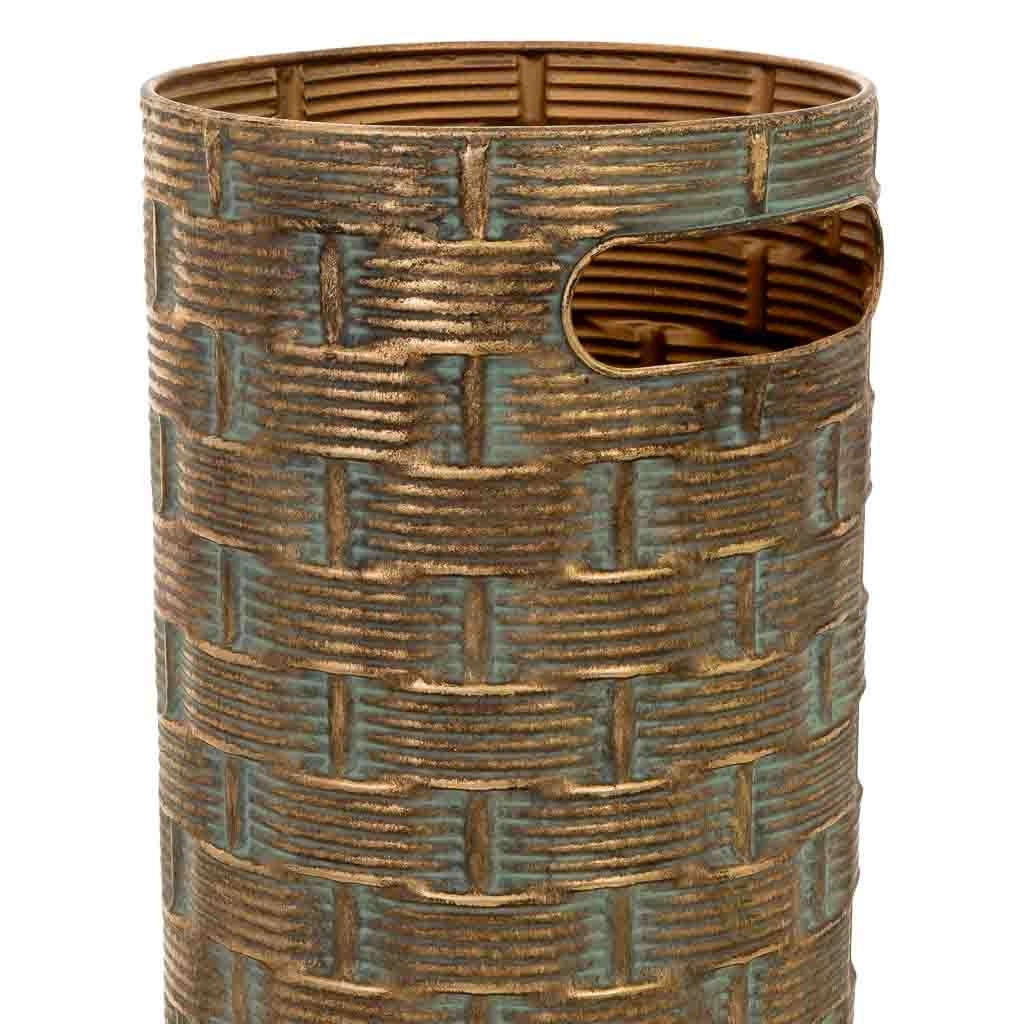 Portaombrelli metallo marrone 20.5x20.5x50h cm