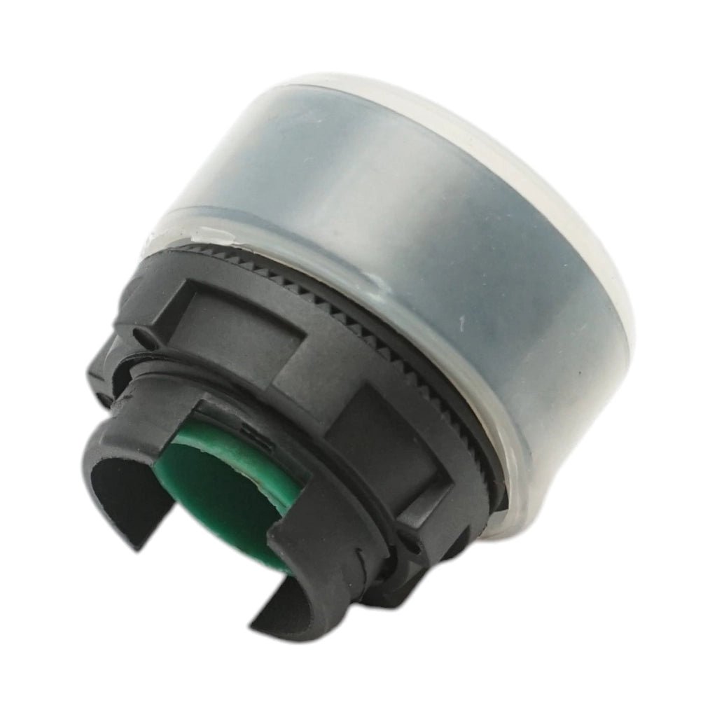 Testa del pulsante di controllo verde con cappuccio protettivo Ø 22mm LAY5 Breckner Germany