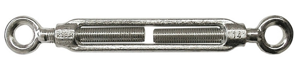 15pz tenditore a due occhi per funi  mm.12 (1/2) cod:ferx.vit16187
