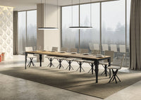 Tavolo Allungabile 160-420x90x77 cm Paxon Evolution Quercia Naturale