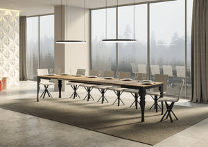 Tavolo Allungabile 160-420x90x77 cm Paxon Evolution Quercia Naturale