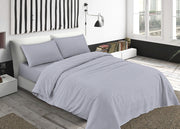 Sacco Copripiumino Piumone Letto In 100% Cotone Made Italy Vari Disegni RP - 2 Piazze - Bastoncino Blu