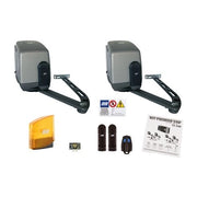 KIT AUTOMAZIONE PER CANCELLI A BATTENTE RIB KIT PREMIER 24V AD18018 AUTOMATISMI