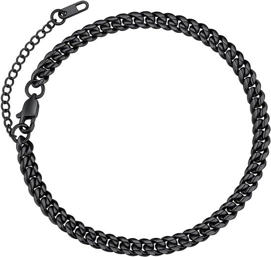 Collana per donna estate mare - 22 cm lunga - argento, oro, nero - gioiello in metallo con scatola regalo per compleanno San Valentino - Inox