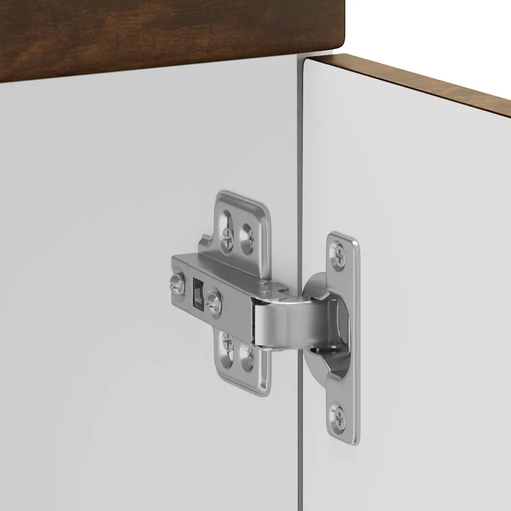 Base da Cucina Kalmar Rovere Fumo in Legno Multistrato 853492