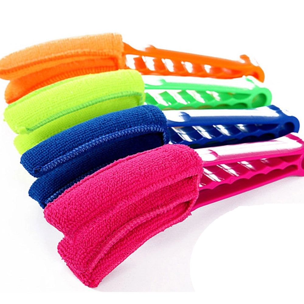 Trade Shop - Spazzola Persiane Veneziane Termosifoni Microfibra Tapparelle Leva Polvere Dfh -