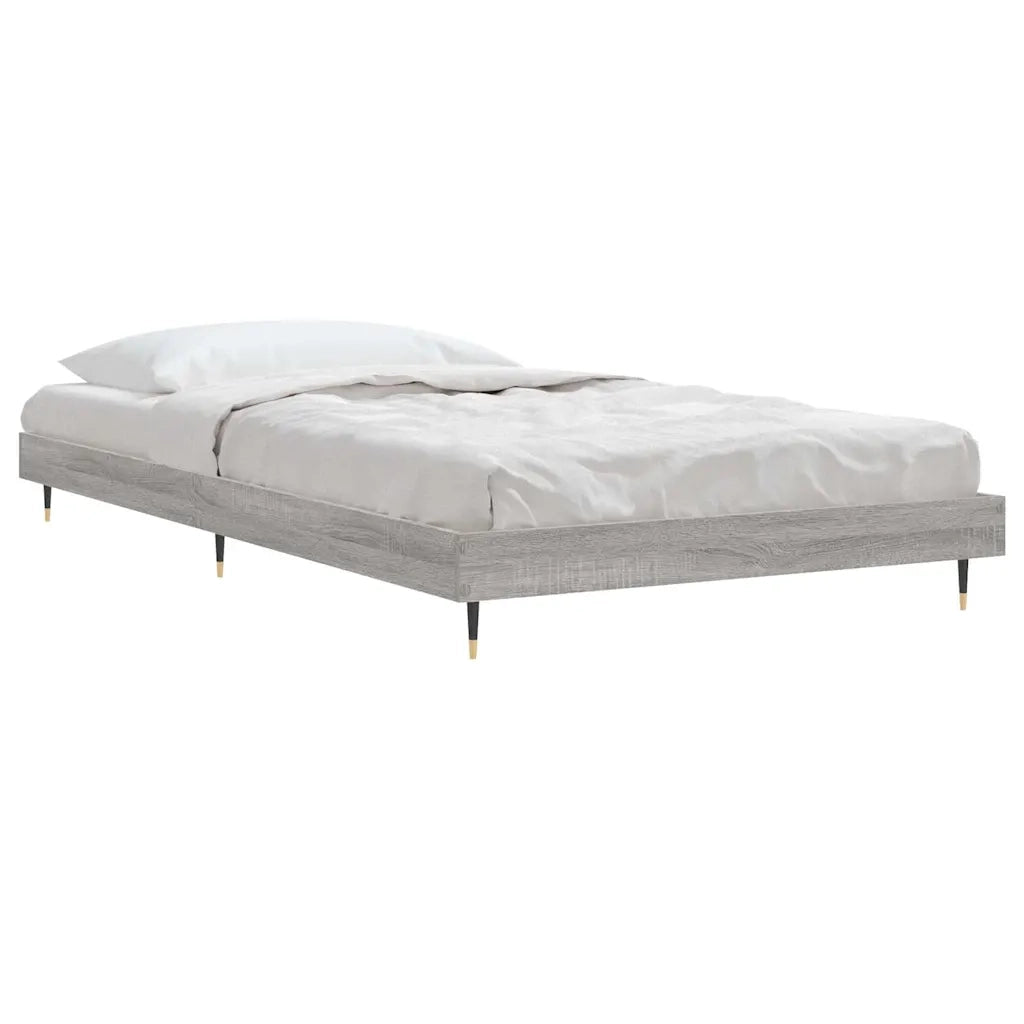 Giroletto Grigio Sonoma 90x190 cm in Legno Multistrato 832203