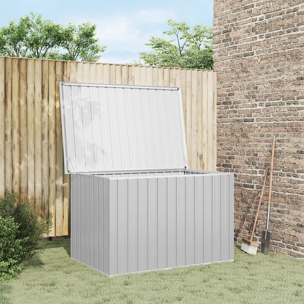 Baule da Giardino Grigio 149x99x93 cm 46266