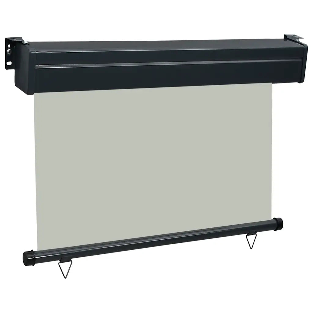 Tenda Laterale per Terrazzo 100x250 cm Grigia