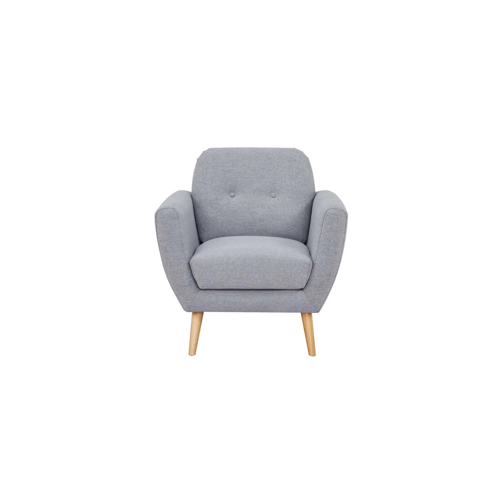 Poltrona Moderna in Tessuto cm 84x79x86 - SILENTE