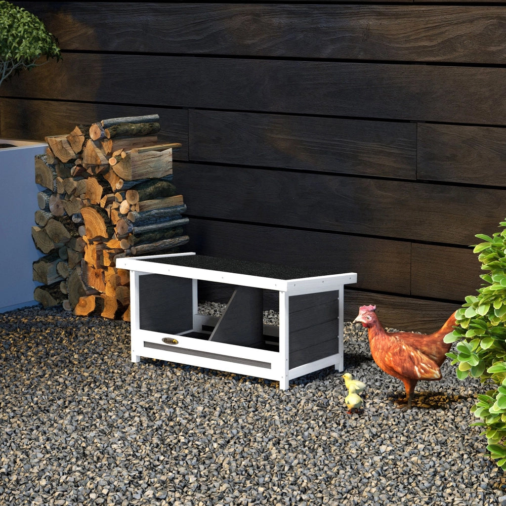 Pollaiolo 2 Aree ¨C zephmum ¨C Legno Bitume Grigio Bianco Nero 66x37x34
