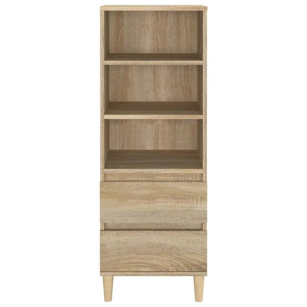 Credenza Rovere Sonoma 40x36x110 cm in Legno Multistrato