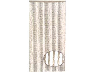 TENDA ANTI MOSCHE FOGLIE DI MAIS  52 fili  cm.120x220h.    VETTE