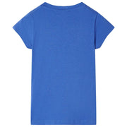 Maglietta da Bambina Blu Cobalto 116