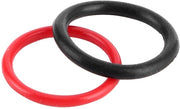 Set di gomme d'ingresso per pompa sterzo - Nuovo - Gomma - Connettore pompa sterzo - Sostituzione - Set da 2 - 34439AE021 - Gomma di spessore
