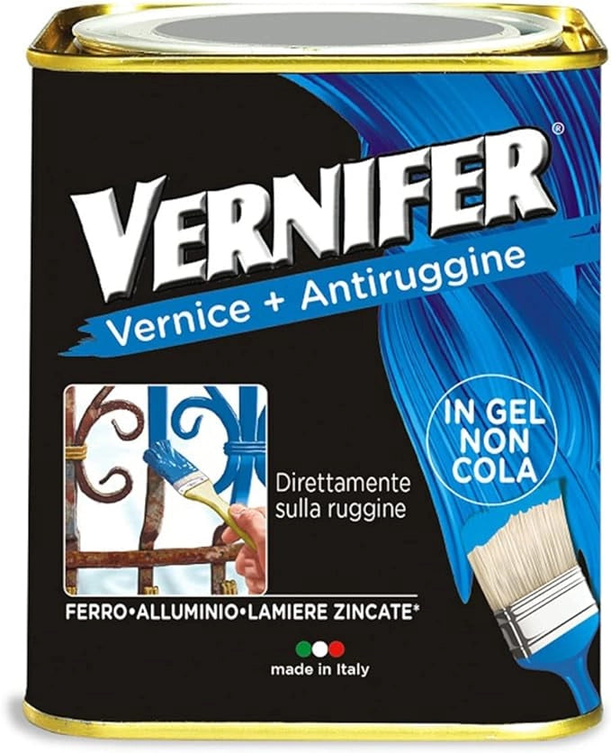 SMALTO ANTIRUGGINE BRILLANTE 'VERNIFER' 750 ml - Verde bosco - AREXONS