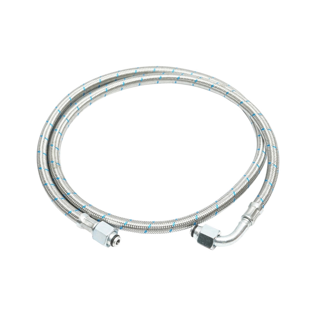 Tubo flessibile idraulico 1300mm (1260mm), spessore 10mm per verricello trattore forestale