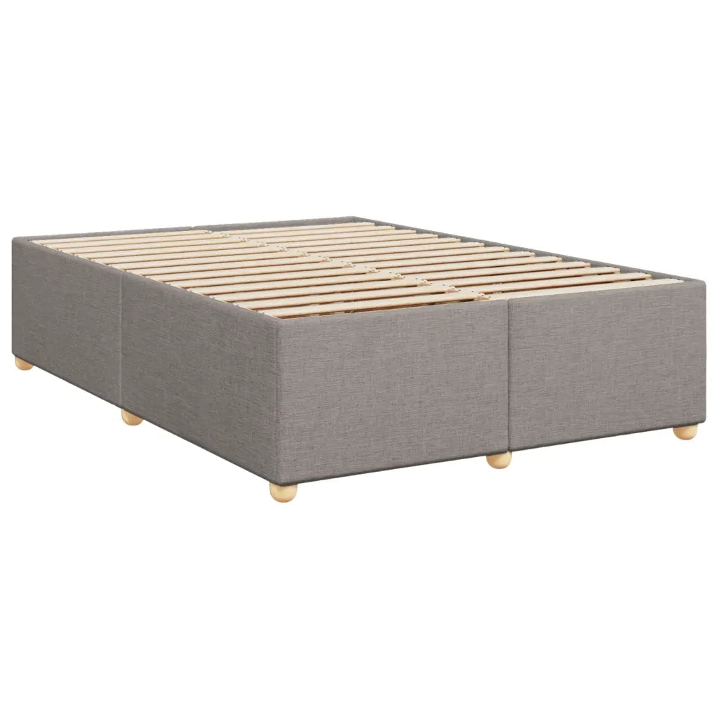 Giroletto senza Materasso-Struttura Letto Tortora 140x200 cm in Tessuto 980734