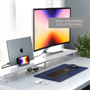 Supporto per Laptop - Standaord Verticale in Alluminio - Compatibilità Universale per Macbook Pro Macbook Air iPad Pro iPad Air iPad Mini iPhone 15-14-13-12 e oltre