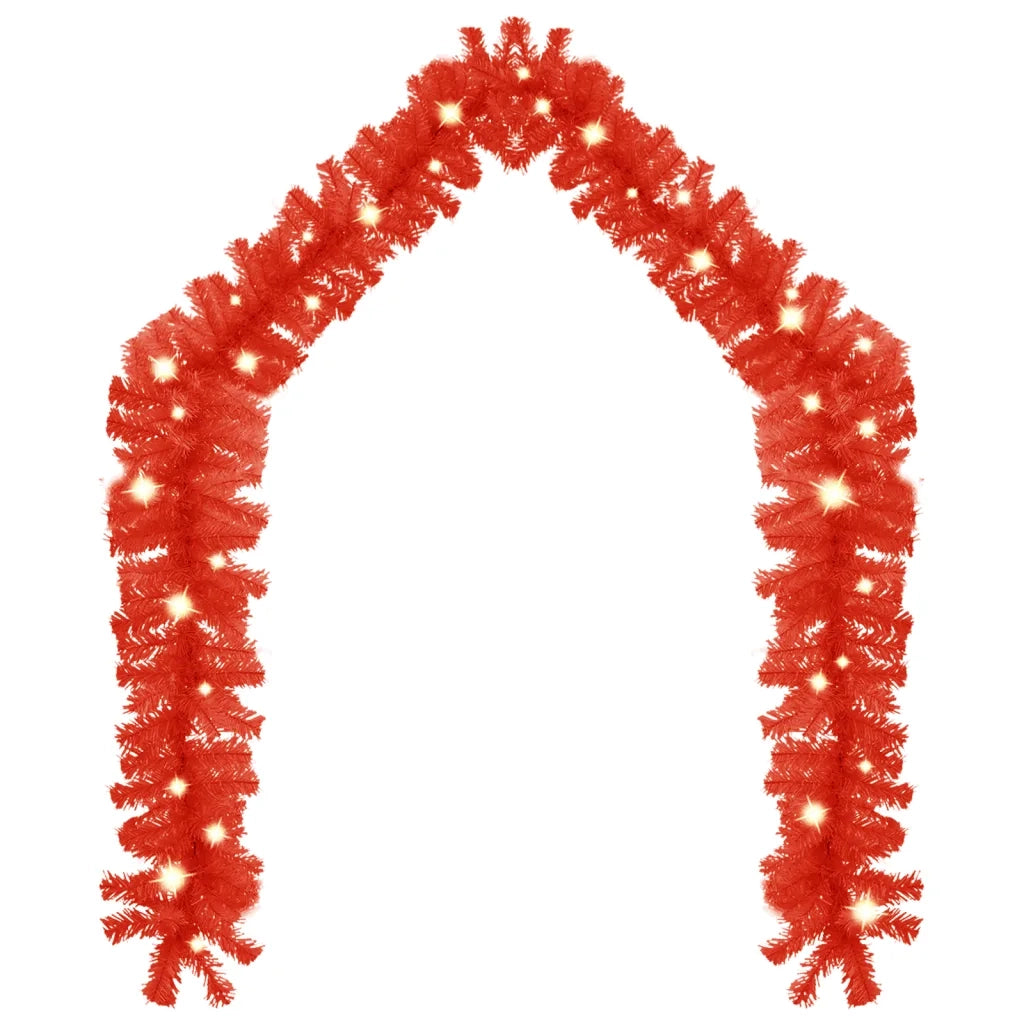 Ghirlanda Natalizia con Luci a LED 5 m Rossa CFW7048879