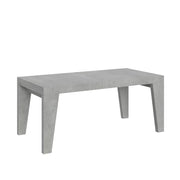Tavolo allungabile 180/284x90 cm Naxy colore cemento