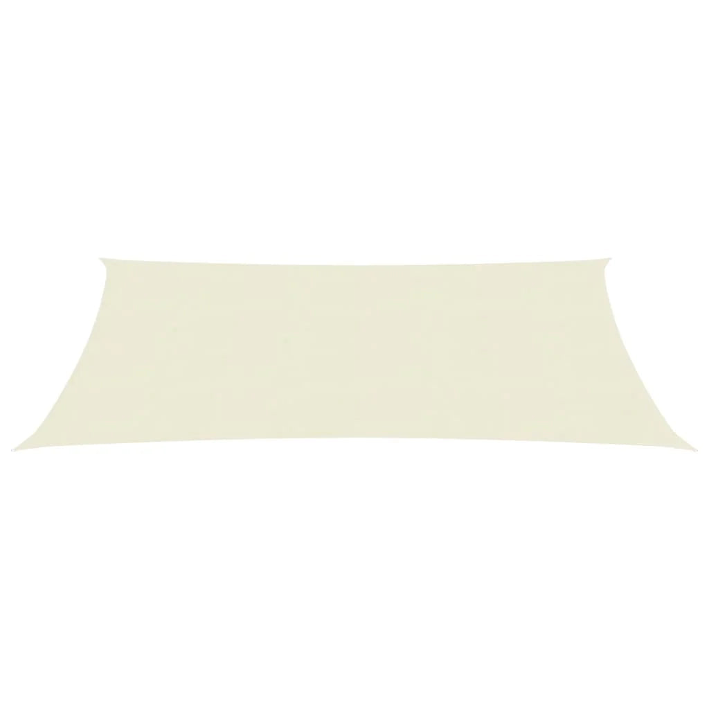 Vela ombreggiante 160 g/m² 5 x 8 m HDPE crema 02_0009106
