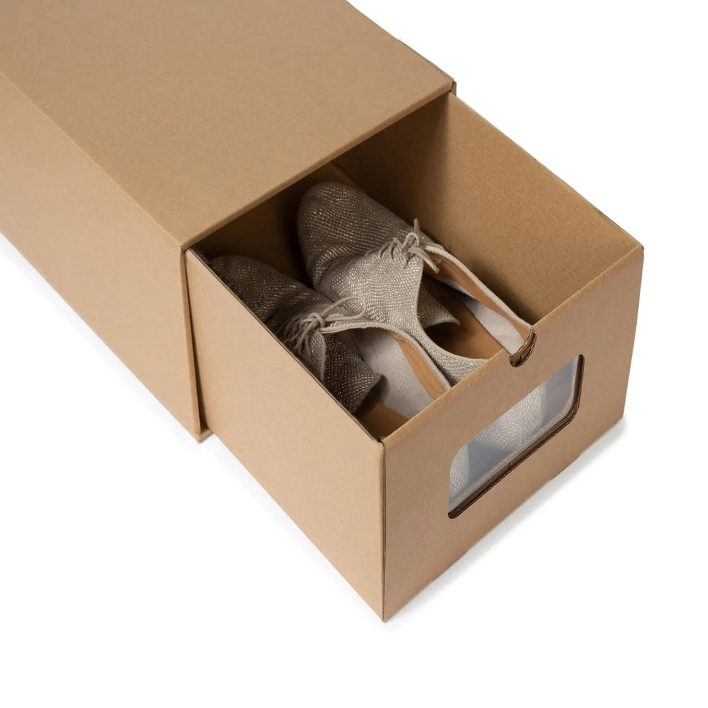 IDMarket - Set di 20 scatole per scarpe con cassetto in cartone