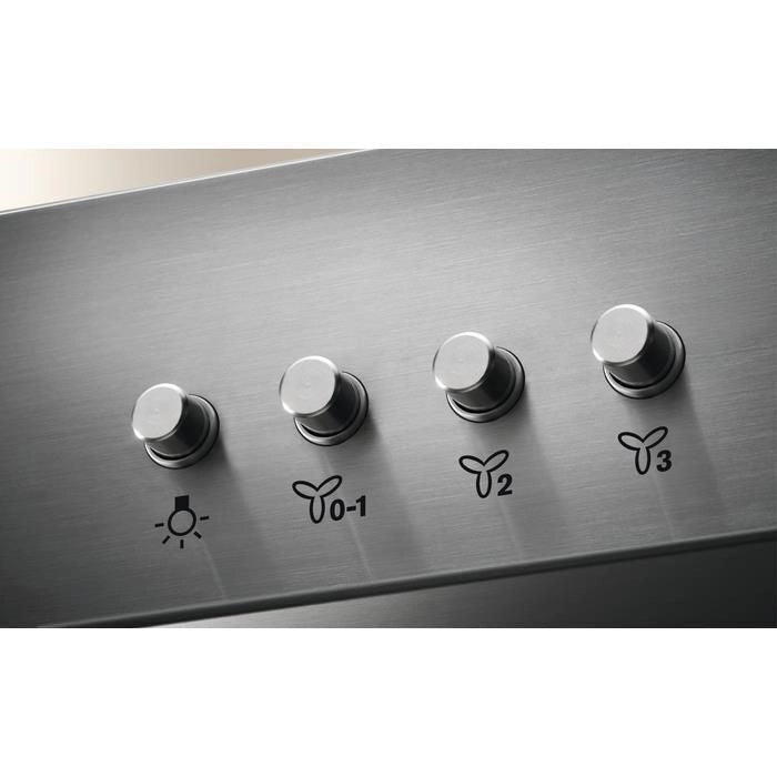 Electrolux LFC316X cappa aspirante Cappa aspirante a parete Acciaio inox 420 m³/h D
