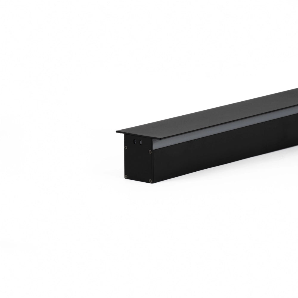 Applique esterna LED V-TAC 23W 3000K IP65 nera 140cm