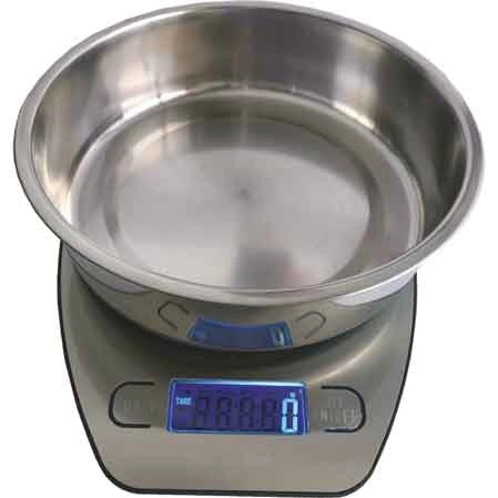 BILANCIA DIGITALE IDEAL STAR IN ACCIAIO INOX CapacitÃE 5 kg - IDEAL STAR