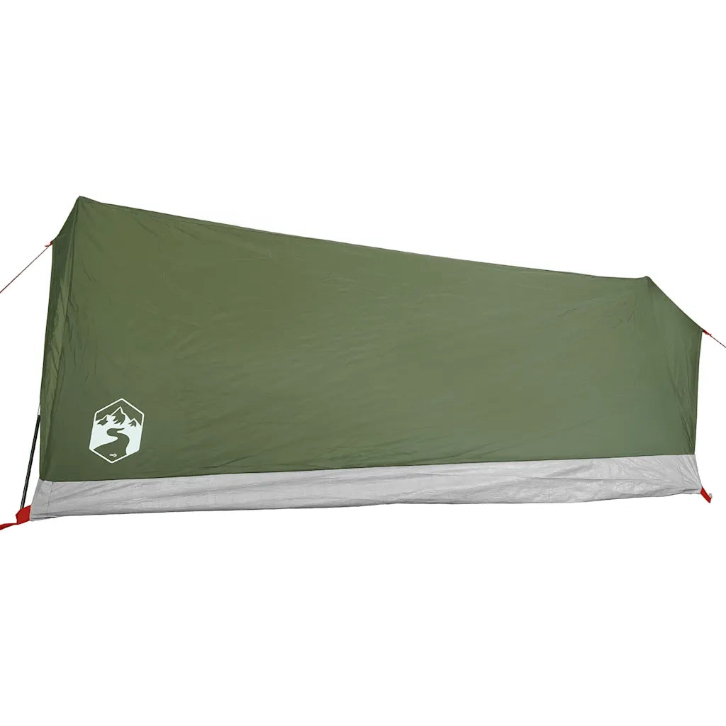 Tenda da Campeggio per 2 Persone-Tenda per Escursionismo Verde Oliva Impermeabile 165966
