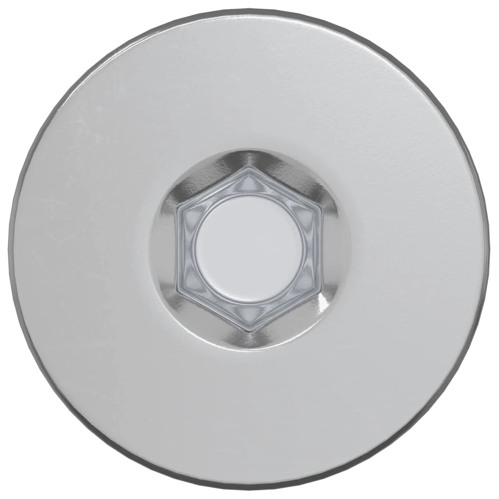 Viti confermat 12 pz Argento ?5 x 40 mm Metallo CFW1002183