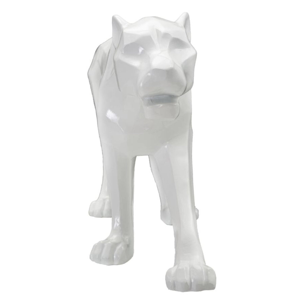 Scultura VKH367, Bianco, Poliresina, 70x18x32,5 cm