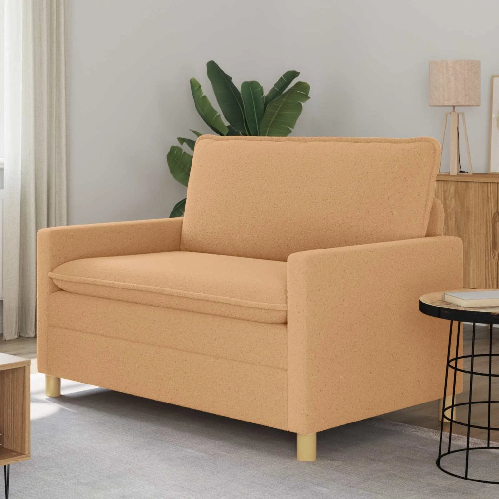 Divano Beige 126 x 81 x 87,5 cm Tessuto 42028812