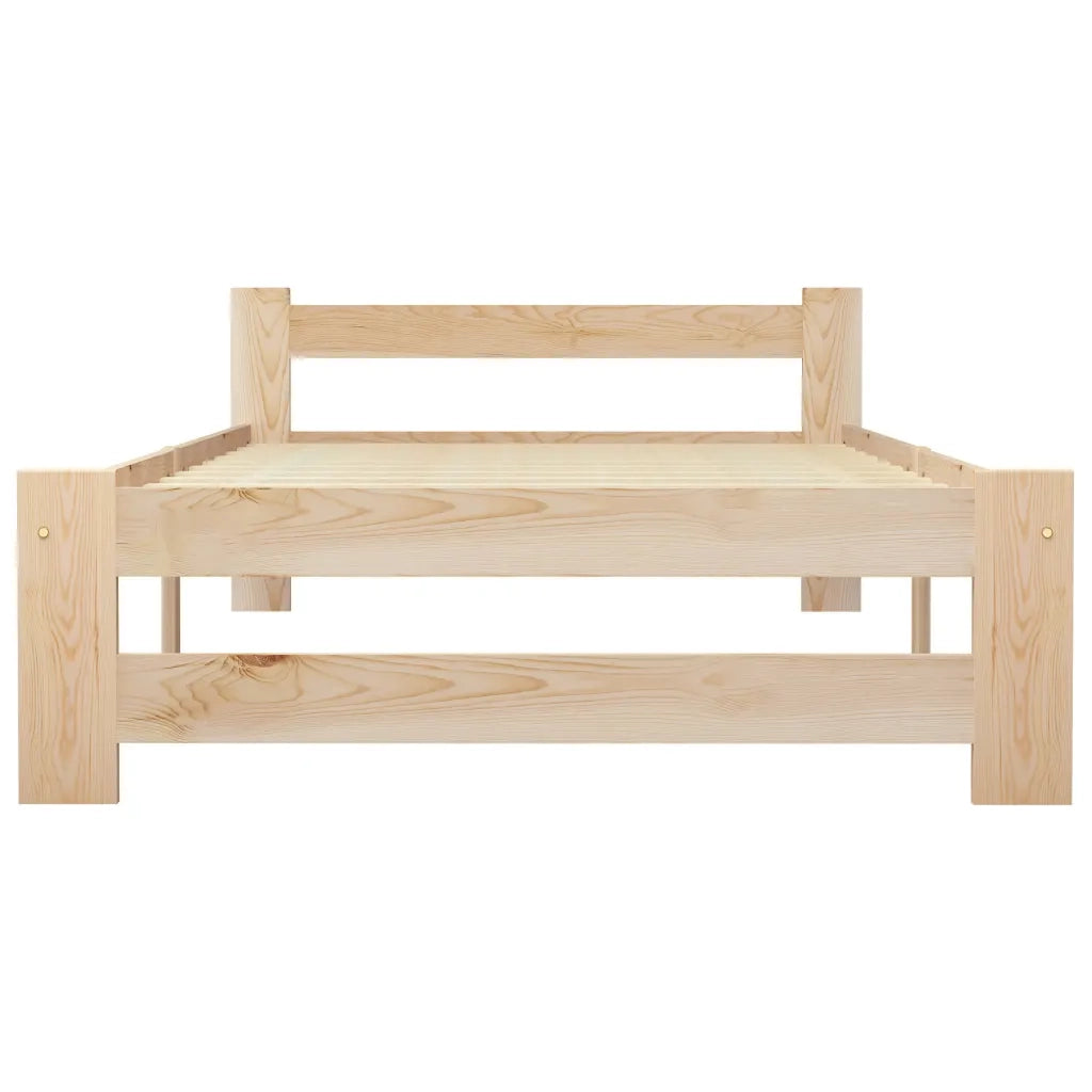 Giroletto senza Materasso 100x200 cm in Legno Massello di Pino 321992