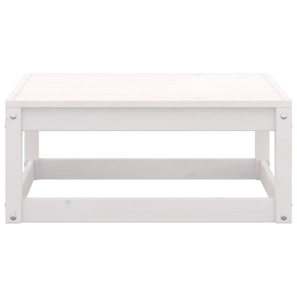 Set di mobili da giardino mobili da esterno 4 pezzi bianco legno di pino massiccio 02_0016213