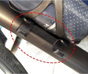 Pompa per bicicletta da montagna, leggera, facile da installare, clip per pompa, 9,5 x 5,7 cm, 18 g, senza viti